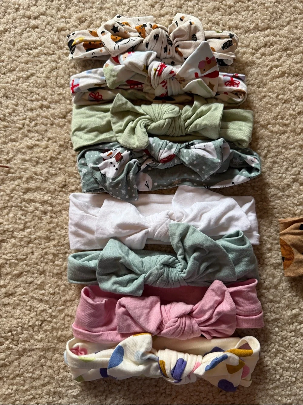 Emerson and Friends baby girl bamboo headband bows